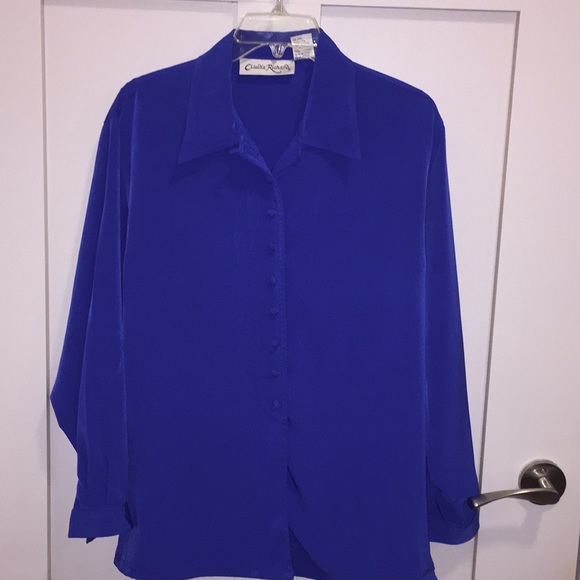 Women’s blue blouse. - Picture 1 of 6